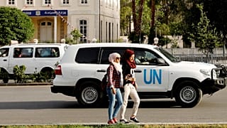 OPCW inspectors in Damascus