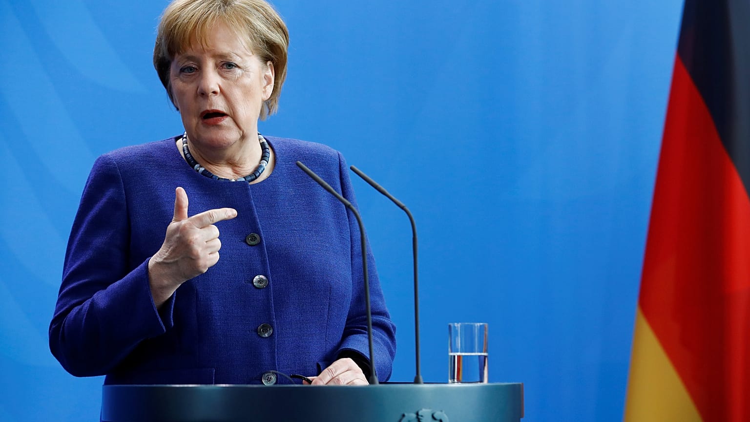 Angela Merkel in Berlin
