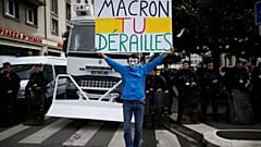 Macron, estás descarrilar