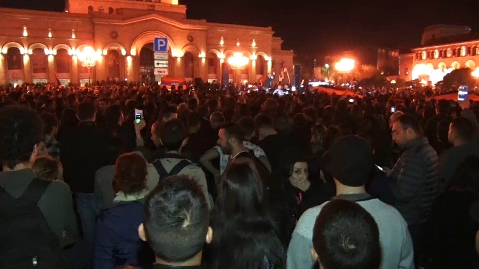 Erivan'da protestocular