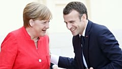 Watch again: Macron and Merkel want to agree Eurozone reform by June