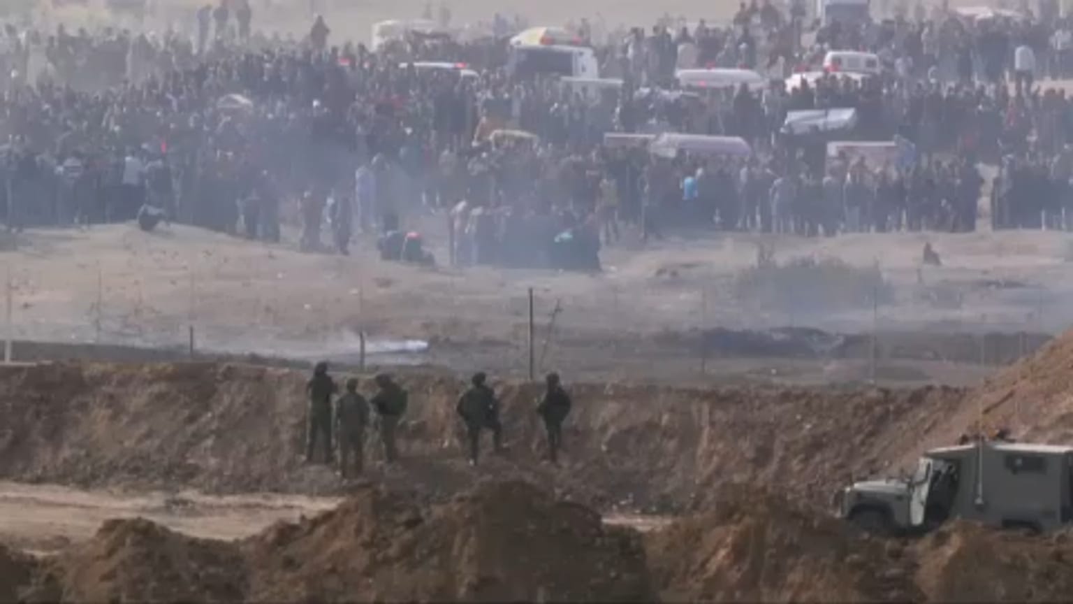 A Gaza Israele si astenga dall'uso di forza letale contro i palestinesi. Votata una mozione al Parlamento UE