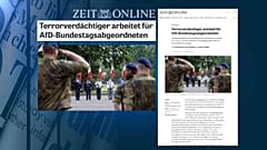 AfD-Abgeordneter: Referent unter Terrorverdacht