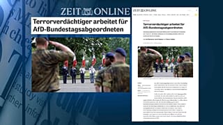 AfD-Abgeordneter: Referent unter Terrorverdacht
