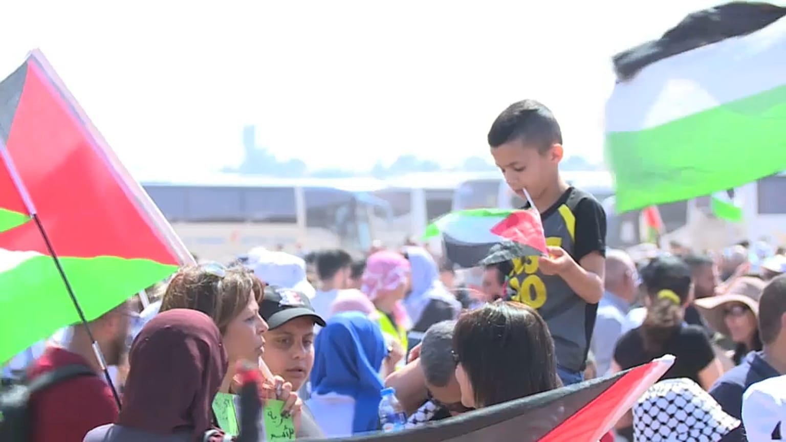 Palestinianos assinalam Nakba