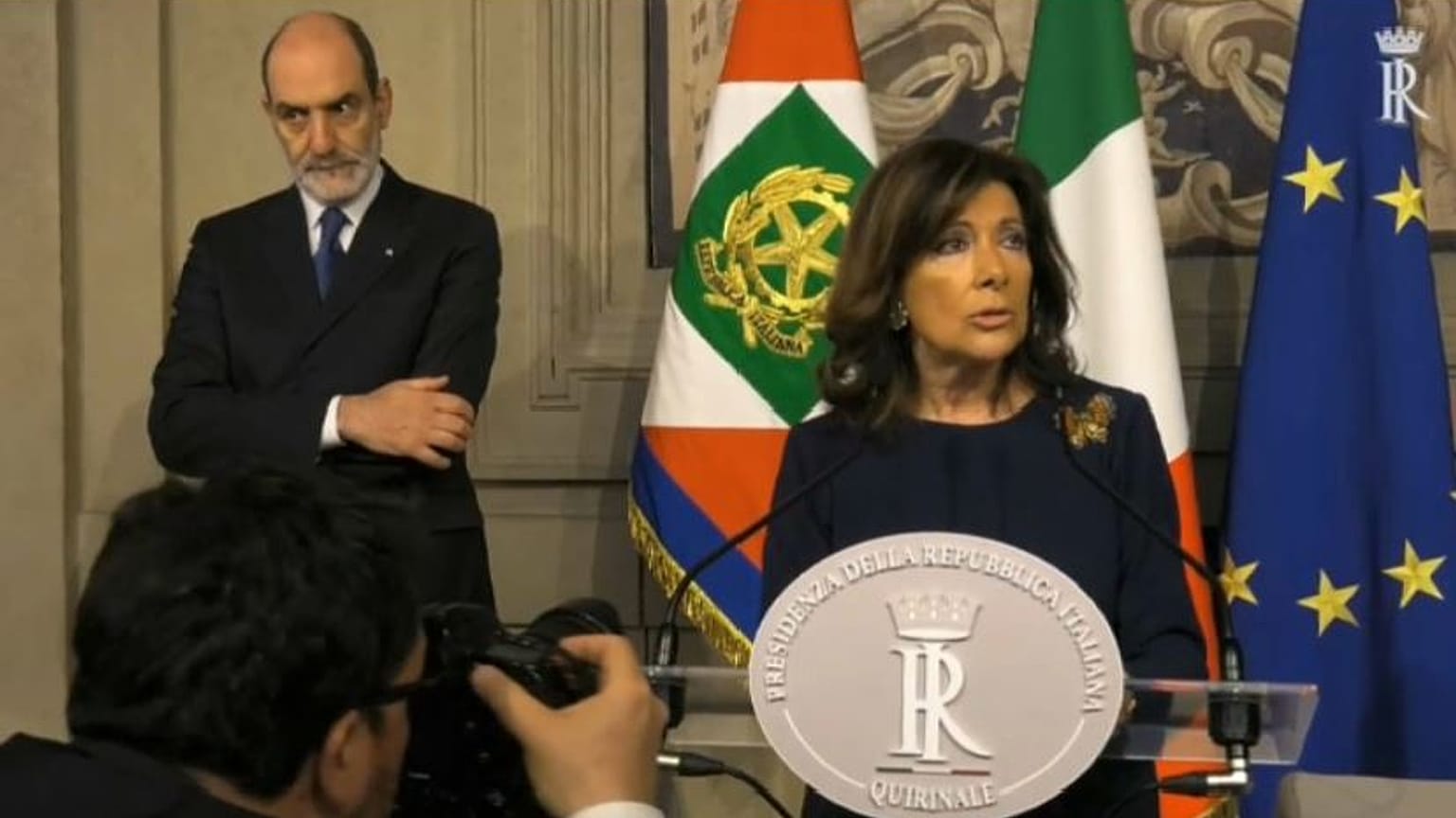 Casellati: "Mattarella saprà risolvere"