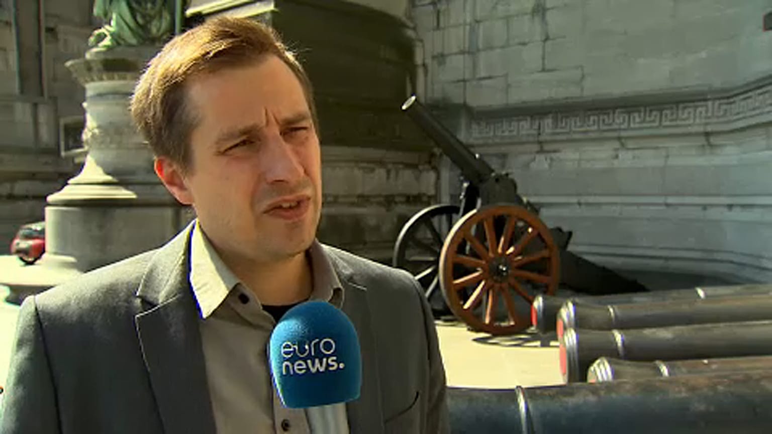 Nils Duquet de l'Institut flamand pour la paix