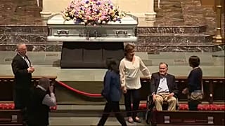 Barbara Bush búcsúztatása