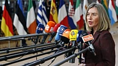 فدریکا موگرینی، مسئول سیاست خارجی اتحادیه اروپا