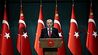الرئيس التركي رجب طيب إردوغان