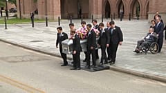 Emotiva despedida a Barbara Bush
