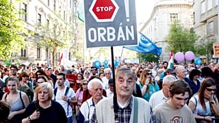 Νέα μεγάλη διαδήλωση κατά του Όρμπαν