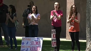 Students descend on Arizona state capitol to call for tighter gun controls