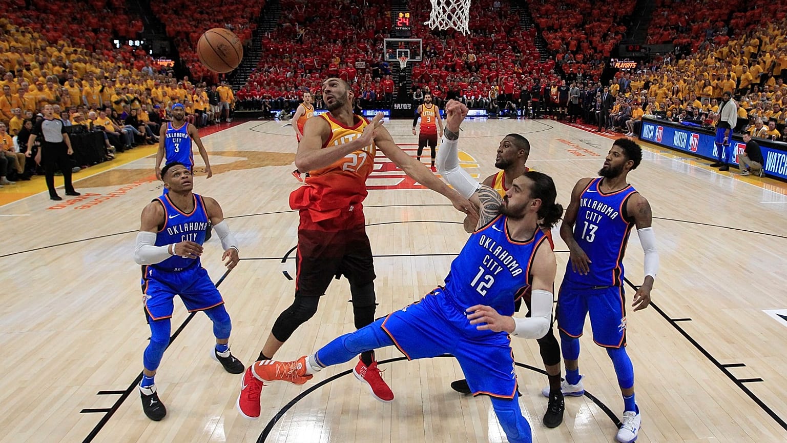 NBA: Πήρε κεφάλι στη σειρά με την Οκλαχόμα η Γιούτα 