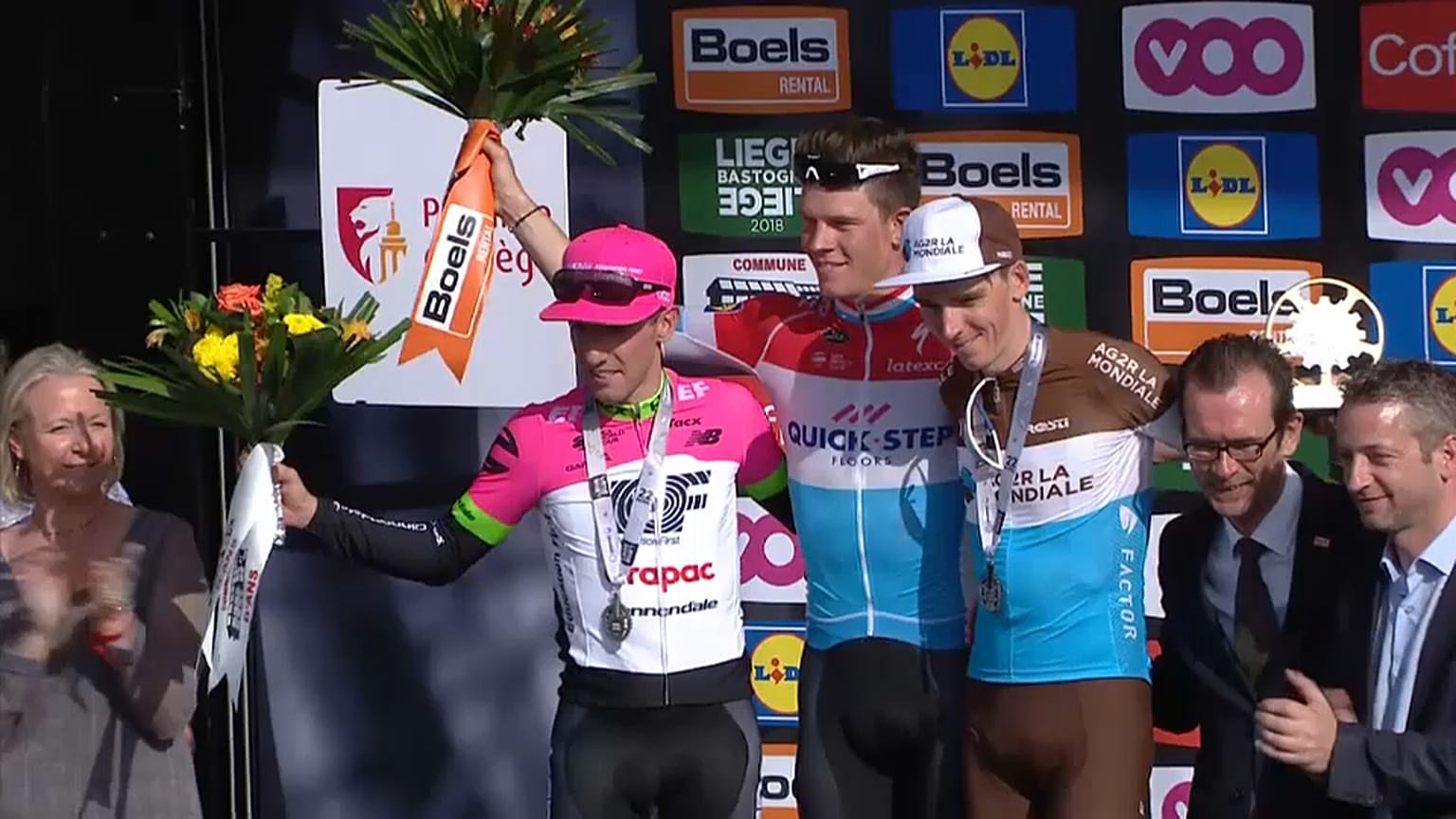 Bob Jungels vence Liège-Bastogne-Liège