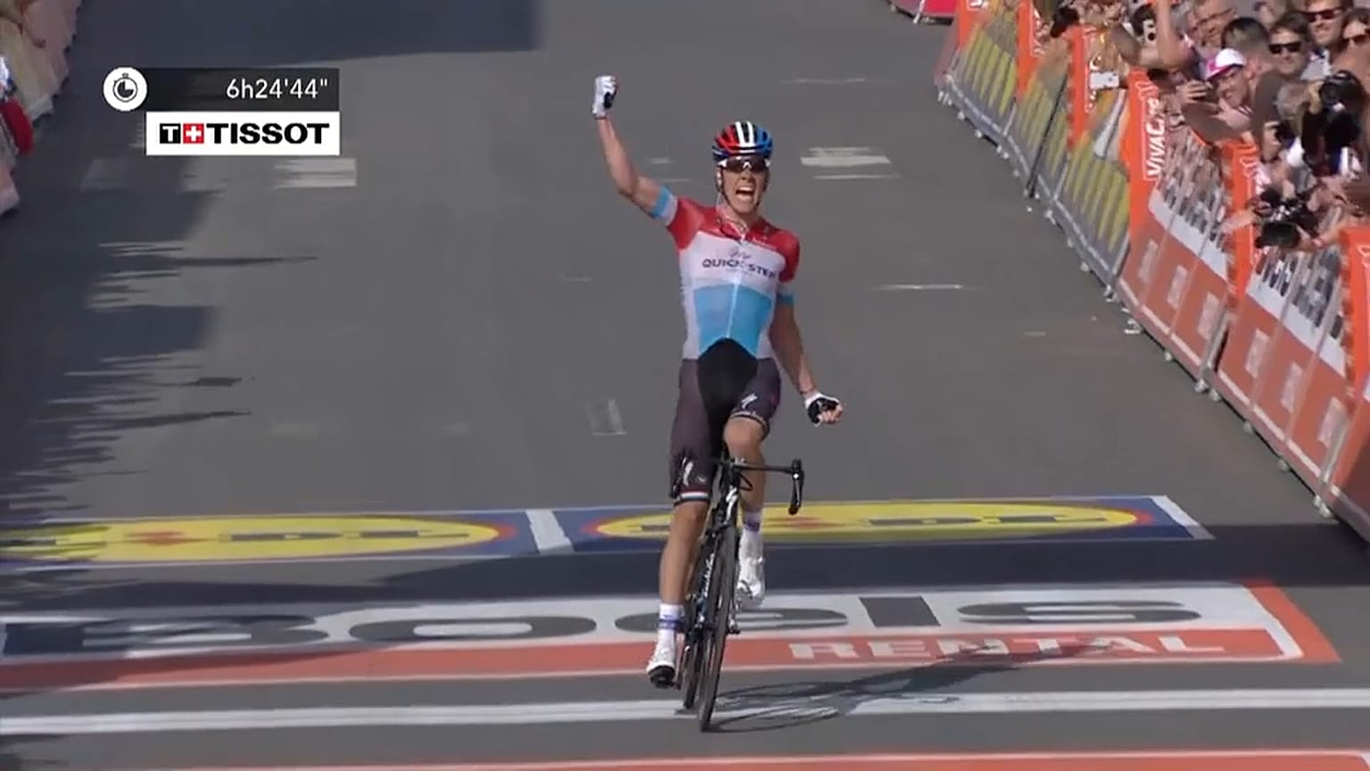 Genç bisikletçi Jungels'den Liège başarısı