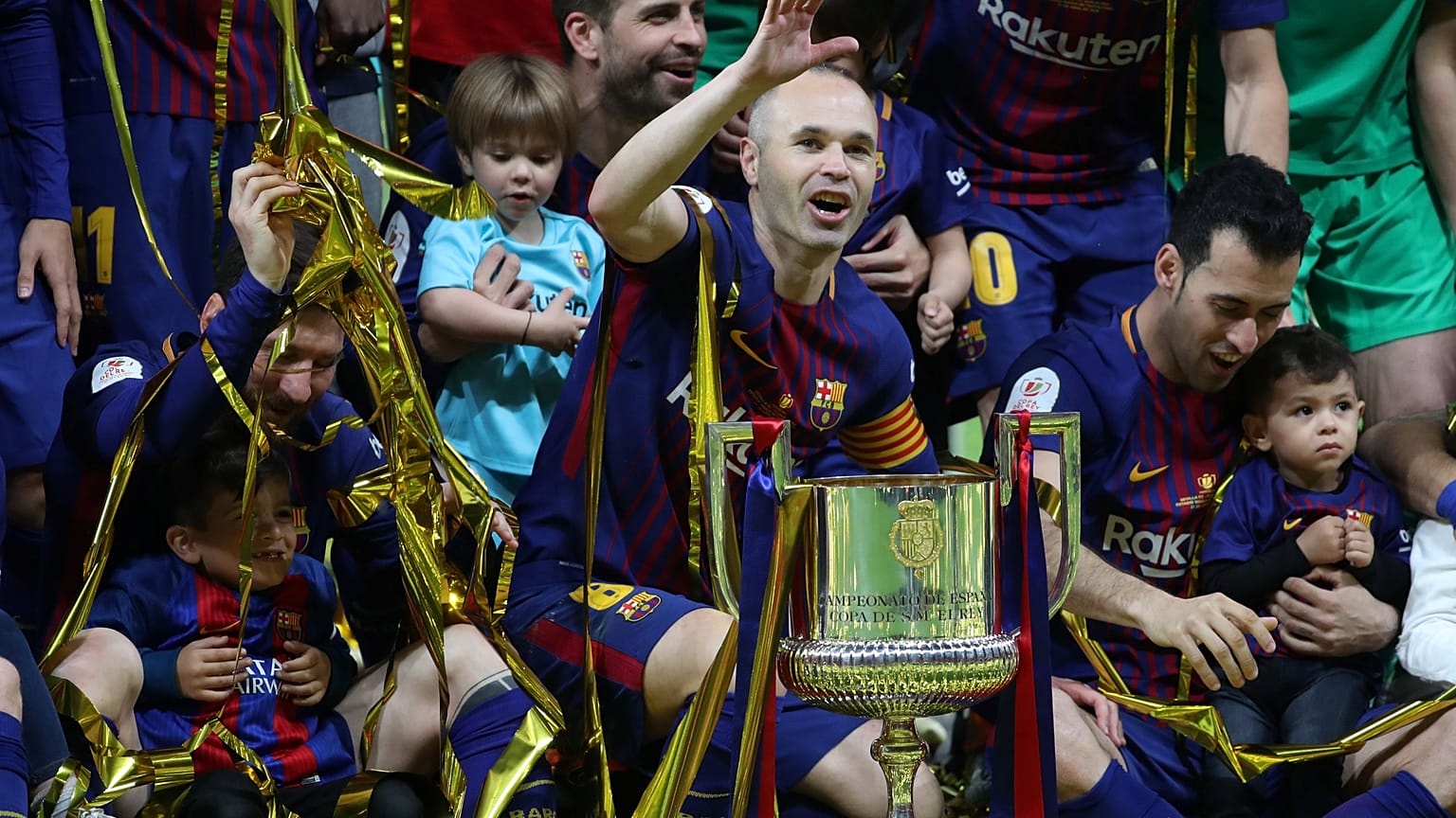 Iniesta: Abschiedsvorstellung im Pokalendspiel