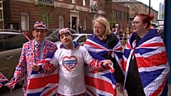Britâncos festejam nascimento do novo príncipe