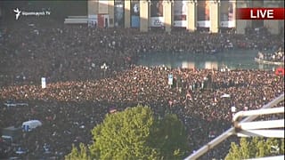 Thousands of Armenians descend onto the streets of Yerevan
