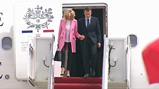 Macron visita Trump