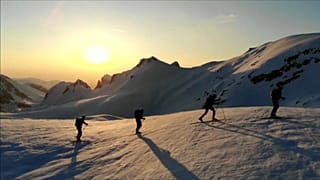 Novo recorde de travessia dos Alpes