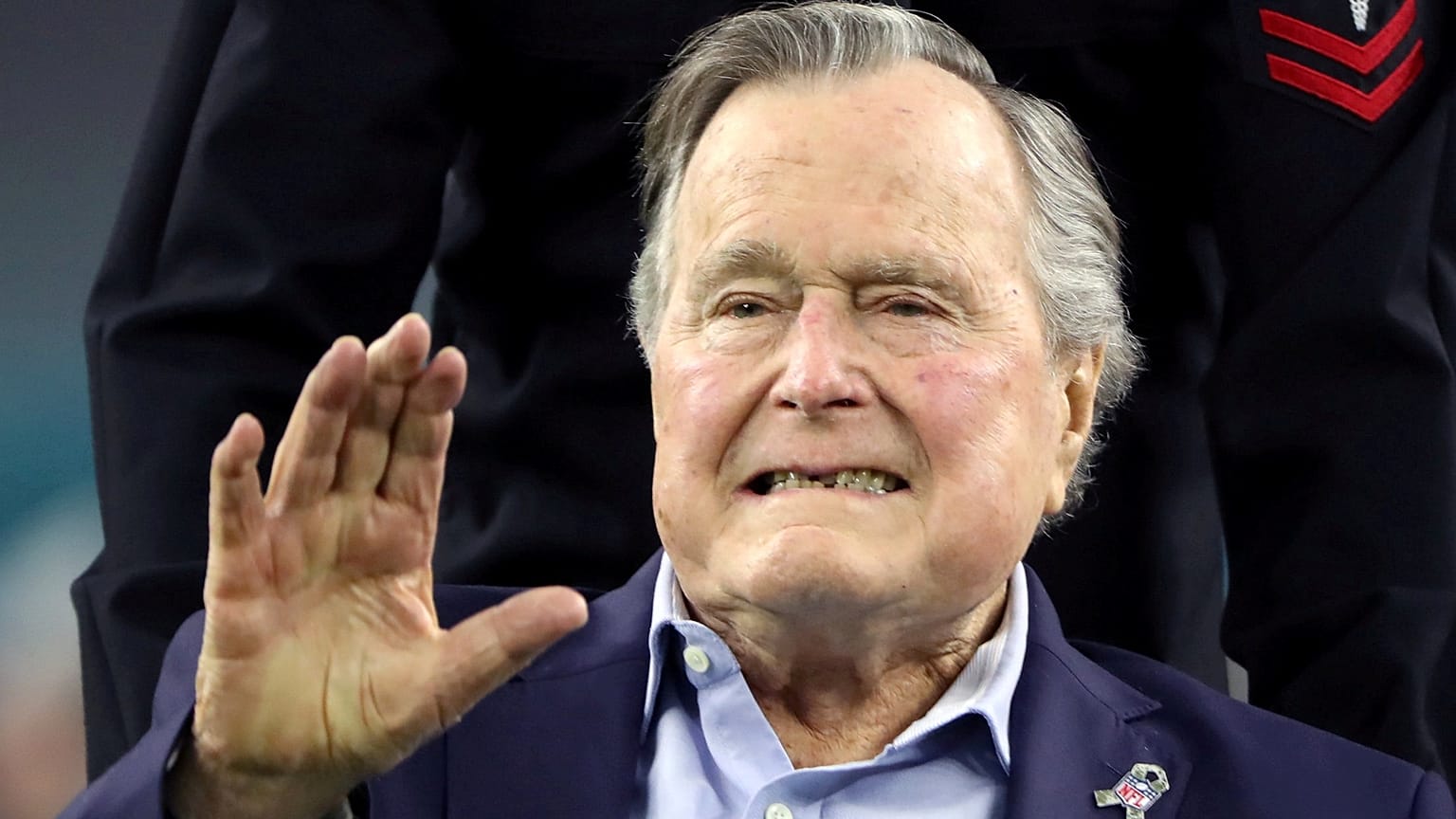 George H.W. Bush hospitalised