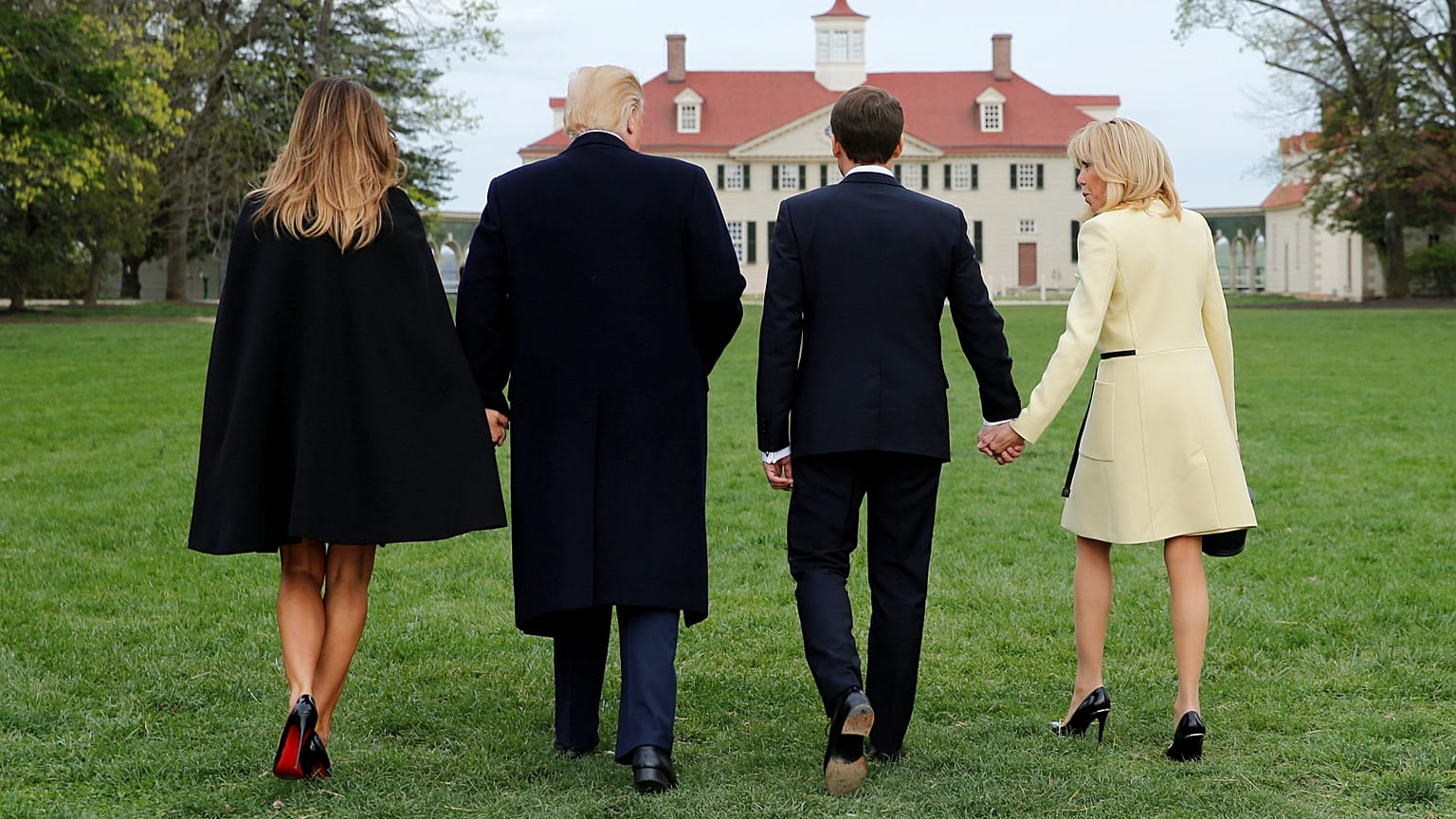 Emmanuel Macron chez Donald Trump : le plaisir avant le travail 