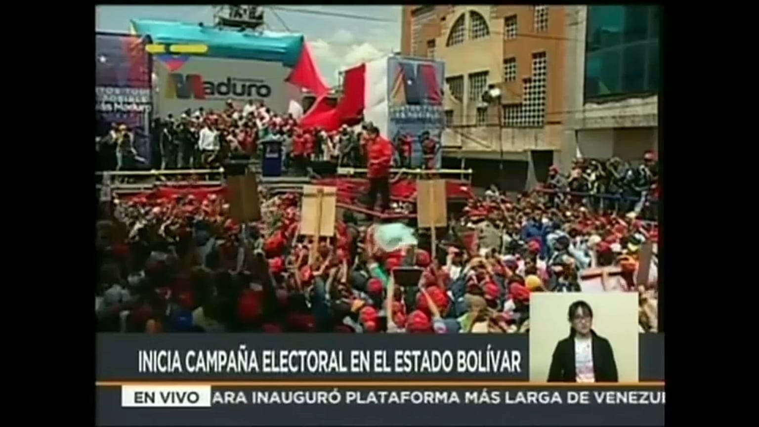 Arrancan los actos de campaña en Venezuela