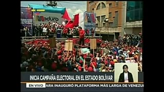 Arrancan los actos de campaña en Venezuela