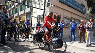 Le Caire-Moscou… À vélo !