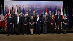 وزراء خارجية الدول السبع الكبرى في تورونتو