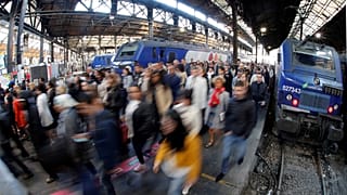 A train station in Paris