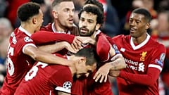 لاعبو نادي ليفربول الإنجليزي