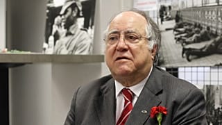 El coronel Vasco Lourenço participó en la preparación del golpe.