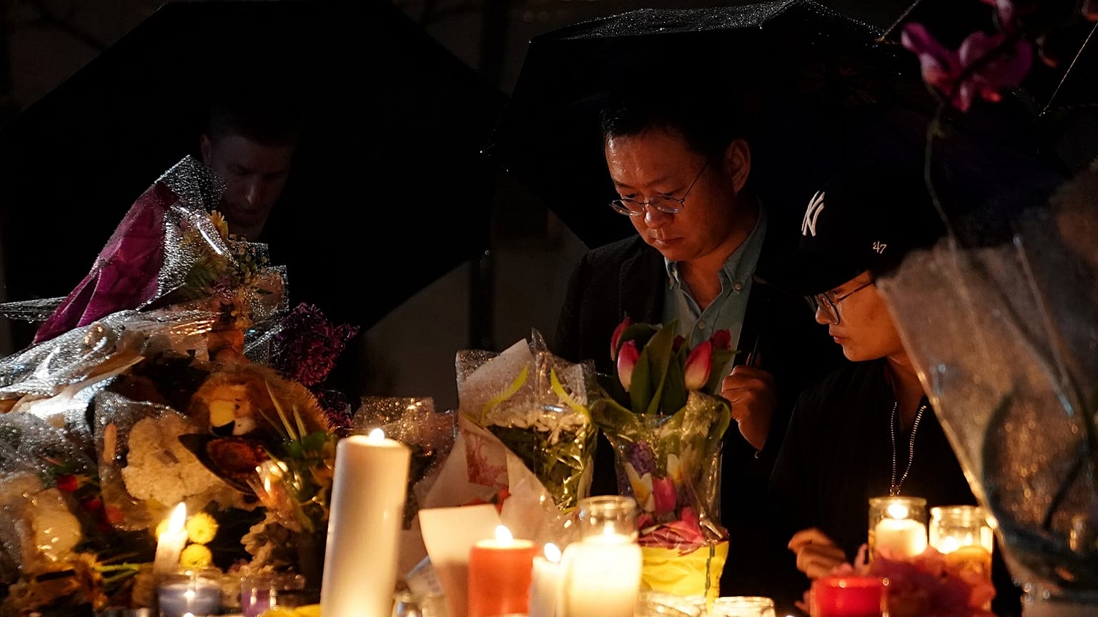 A vigil for the victims of the Torono van attack