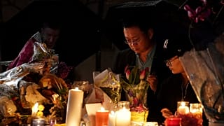 A vigil for the victims of the Torono van attack