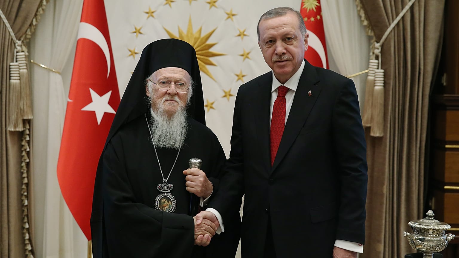 Συνάντηση Ερντογάν - Βαρθολομαίου