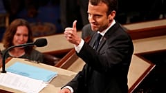 Macron face au Congrès américain : "Il n'y a pas de planète B" 
