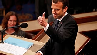 Macron face au Congrès américain : "Il n'y a pas de planète B" 