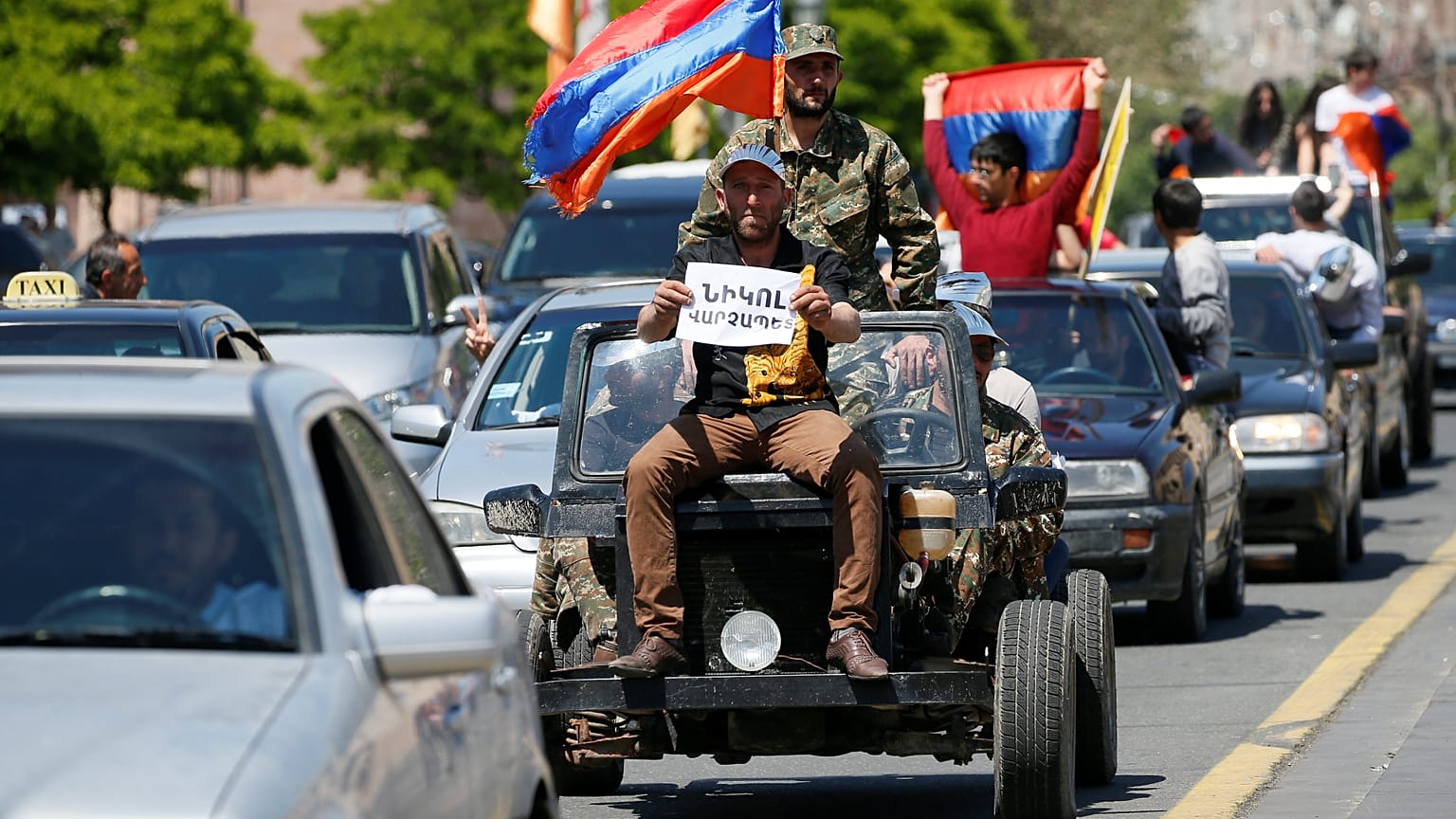 Opposition in Armenien will Protestanführer als Regierungschef