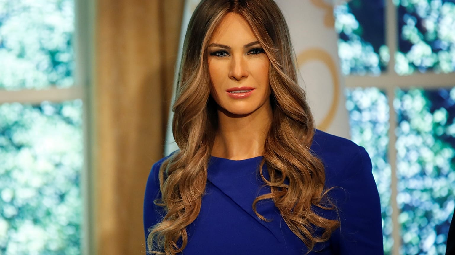 Melania Trump en cire à New York