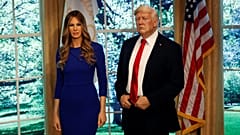 Melania se queda de cera