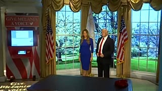  Melania Trump artık müzelik