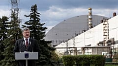 32 Jahre nach Tschernobyl: Poroschenko besucht Prypjat