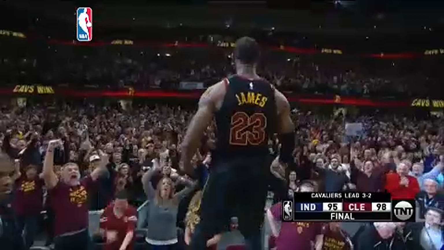 NBA: LeBron James-show Clevelandben