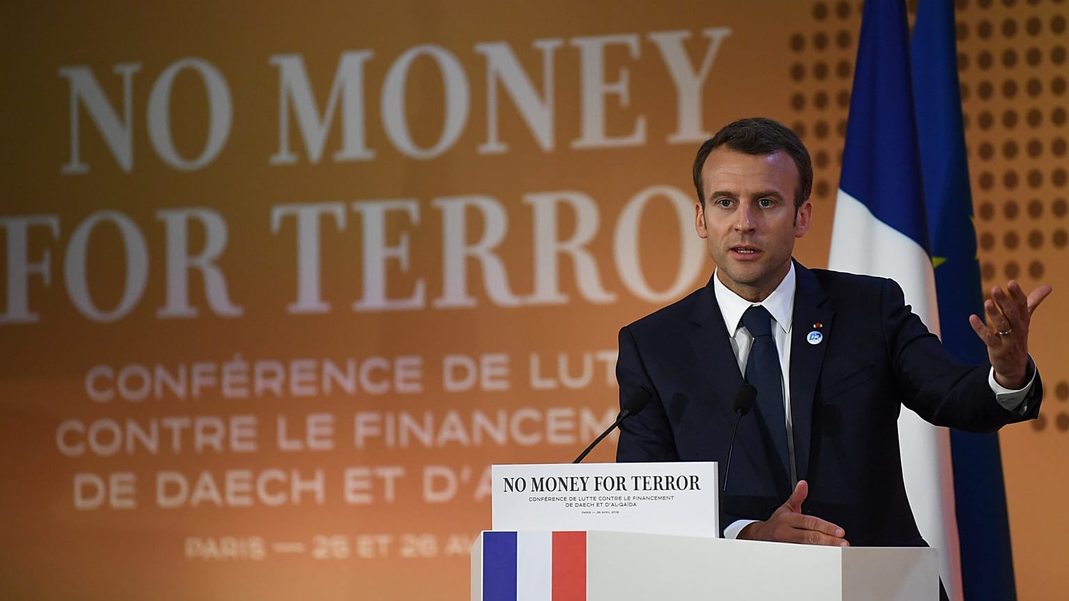 "Pas d'argent pour le terrorisme" 