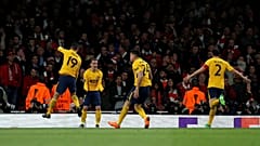 Proeza del Atlético de Madrid ante el Arsenal en la Liga Europa
