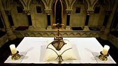 Preserved heart of Dublin's patron saint returned home