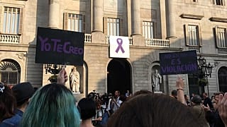 Barcelona protests: "It's not abuse, it's rape"