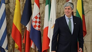 Le président de l'Eurogroupe Mario Centeno